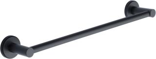 OXF-TOWEL-45-BL M&period;Marcus 'Oxford' Single Towel Rail 450mm Matt Black Finish