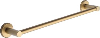 OXF-TOWEL-45-SB M&period;Marcus 'Oxford' Single Towel Rail 450mm Satin Brass Finish