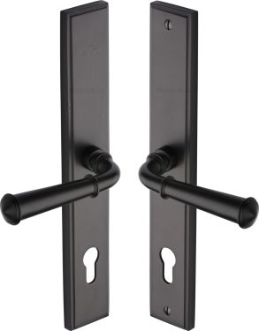 Click Here To Enlarge This Photo Of MP1932&period;LH-MB Heritage Brass 92mm Multi-Point Door Handle Lever Lock Colonial LH Design Matt Bronze finish