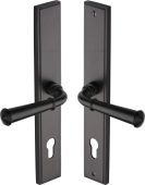 MP1932&period;LH-MB Heritage Brass 92mm Multi-Point Door Handle Lever Lock Colonial LH Design Matt Bronze finish