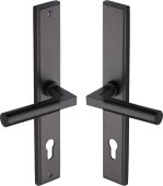MP2259&period;RH-MB Heritage Brass 92mm Multi-Point Door Handle Lever Lock Bauhaus RH Design Matt Bronze finish
