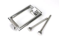 46652 From the Anvil Polished Marine SS &lpar;316&rpar; Brompton Door Knocker