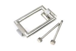 46653 From the Anvil Satin Marine SS &lpar;316&rpar; Brompton Door Knocker