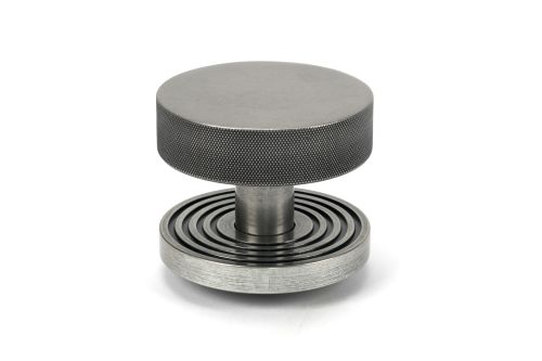 Click Here To Enlarge This Photo Of 46764 From the Anvil Pewter Brompton Centre Door Knob &lpar;Beehive&rpar;