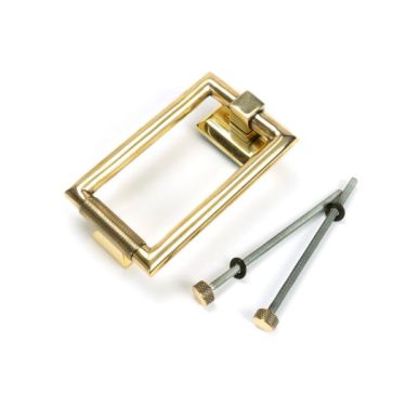 Click Here To Enlarge This Photo Of 46644 From the Anvil Aged Brass Brompton Door Knocker
