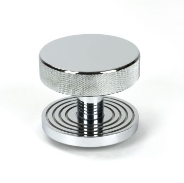Click Here To Enlarge This Photo Of 46740 From the Anvil Polished Chrome Brompton Centre Door Knob &lpar;Beehive&rpar;