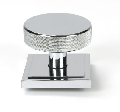 Click Here To Enlarge This Photo Of 46741 From the Anvil Polished Chrome Brompton Centre Door Knob &lpar;Square&rpar;