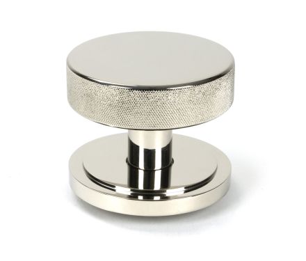 Click Here To Enlarge This Photo Of 46743 From the Anvil Polished Nickel Brompton Centre Door Knob &lpar;Art Deco&rpar;