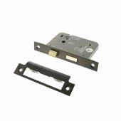 Atlantic - ALKBATH3UDB Mortice Bathroom Lock &lbrack;CE&rsqb; 3" - Urban Dark Bronze