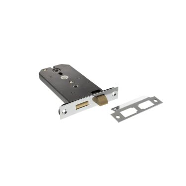 Click Here To Enlarge This Photo Of Atlantic - ALKHZBPC 6" Horizontal Mortice Bathroom Lock - Polished Chrome