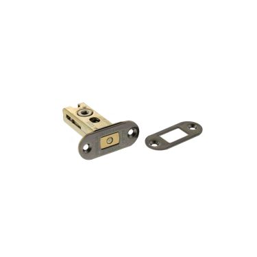 Click Here To Enlarge This Photo Of Atlantic - ADBRCE25BN Fire Rated CE Tubular Mortice Deadbolt &lpar;Radius&rpar; 2&period;5" - Black Nickel