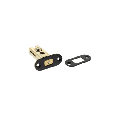 Click Here To Enlarge This Photo Of Atlantic - ADBRCE25MB Fire Rated CE Tubular Mortice Deadbolt &lpar;Radius&rpar; 2&period;5" - Matt Black