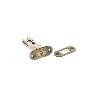 Click Here To Enlarge This Photo Of Atlantic - ADBRCE3MAB Fire Rated CE Tubular Mortice Deadbolt &lpar;Radius&rpar; 3" - Matt Antique Brass