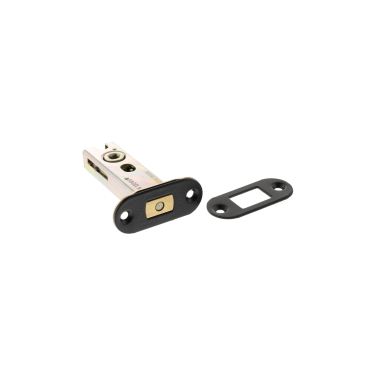 Click Here To Enlarge This Photo Of Atlantic - ADBRCE3MB Fire Rated CE Tubular Mortice Heavy Duty Deadbolt &lpar;Radius&rpar; 3" - Matt Black