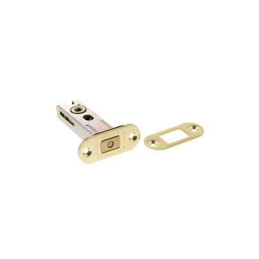 Click Here To Enlarge This Photo Of Atlantic - ADBRCE3PB Fire Rated CE Tubular Mortice Deadbolt &lpar;Radius&rpar; 3" - Polished Brass