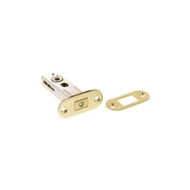 Click Here To Enlarge This Photo Of Atlantic - ADBRCE3SB Fire Rated CE Tubular Mortice Deadbolt &lpar;Radius&rpar; 3" - Satin Brass