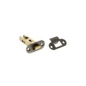 Atlantic - ALRCE25DS Fire Rated CE Tubular Mortice Latch &lpar;Radius&rpar; 2&period;5" - Distressed Silver