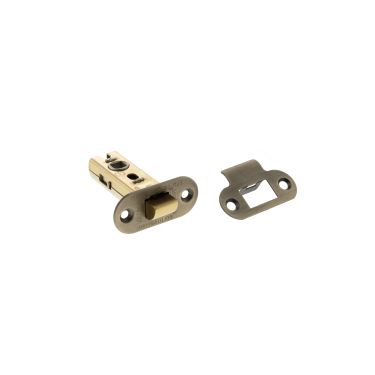 Click Here To Enlarge This Photo Of Atlantic - ALRCE25MAB Fire Rated CE Tubular Mortice Latch &lpar;Radius&rpar; 2&period;5" - Matt Antique Brass