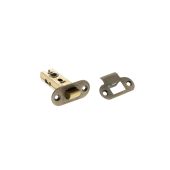 Atlantic - ALRCE25MAB Fire Rated CE Tubular Mortice Latch &lpar;Radius&rpar; 2&period;5" - Matt Antique Brass