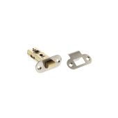 Atlantic - ALRCE25PN Fire Rated CE Tubular Mortice Latch &lpar;Radius&rpar; 2&period;5" - Polished Nickel