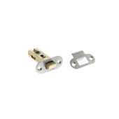 Atlantic - ALRCE25SC Fire Rated CE Tubular Mortice Latch &lpar;Radius&rpar; 2&period;5" - Satin Chrome