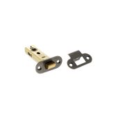 Atlantic - ALRCE3DS Fire Rated CE Tubular Mortice Latch &lpar;Radius&rpar; 3" - Distressed Silver