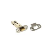 Atlantic - ALRCE3PN Fire Rated CE Tubular Mortice Latch &lpar;Radius&rpar; 3" - Polished Nickel