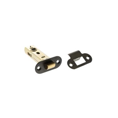 Click Here To Enlarge This Photo Of Atlantic - ALRCE3UDB Fire Rated CE Marked Bolt Through Tubular Mortice Latch &lpar;Radius&rpar; 3" - Urban Dark Bronze
