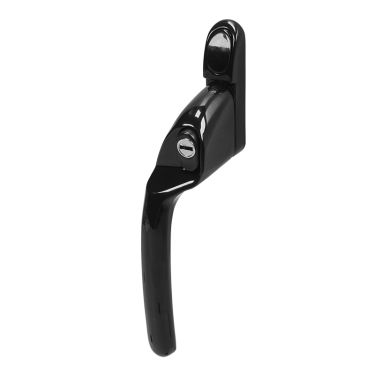 Click Here To Enlarge This Photo Of MK2 Connoisseur Offset Left Hand Locking Window Espagnolette Handle&comma; 40mm Spindle&comma; Black Finish &lpar;CS168L-LH-BK&rpar;