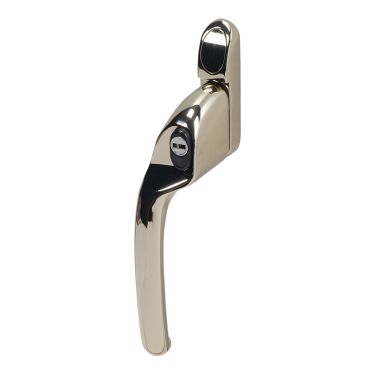 Click Here To Enlarge This Photo Of MK2 Connoisseur Offset Left Hand Locking Window Espagnolette Handle&comma; 40mm Spindle&comma; Hardex Gold Finish &lpar;CS168L-LH-HG&rpar;