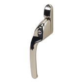 MK2 Connoisseur Offset Left Hand Locking Window Espagnolette Handle&comma; 40mm Spindle&comma; Hardex Gold Finish &lpar;CS168L-LH-HG&rpar;