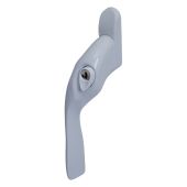 Kuhlen&trade; Left Hand Locking Cranked Espagnolette Window Handle - White &lpar;EH20L-LH-WH&rpar;