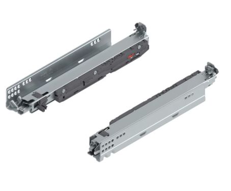 Click Here To Enlarge This Photo Of 760H3500S BLUM MOVENTO &lpar;350mm&rpar; Full Extension BLUMOTION S Drawer Runners - 40kg