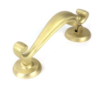 Click Here To Enlarge This Photo Of 50884 From the Anvil Satin Brass Doctors Door Knocker