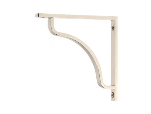 Click Here To Enlarge This Photo Of 51091 From the Anvil Polished Nickel Abingdon Shelf Bracket &lpar;150mm x 150mm&rpar;