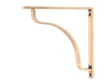 51103 From the Anvil Polished Bronze Abingdon Shelf Bracket &lpar;200mm x 200mm&rpar;
