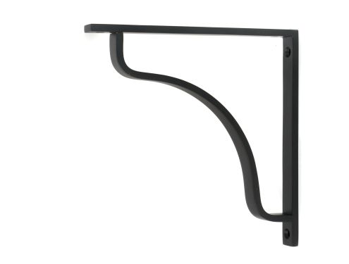 Click Here To Enlarge This Photo Of 51104 From the Anvil Matt Black Abingdon Shelf Bracket &lpar;200mm x 200mm&rpar;