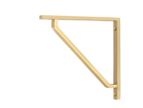 Click Here To Enlarge This Photo Of 51107 From the Anvil Satin Brass Barton Shelf Bracket &lpar;150mm x 150mm&rpar;