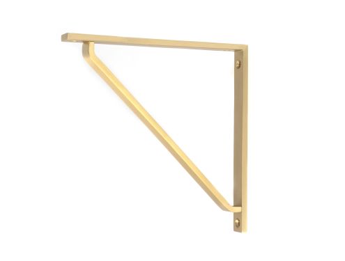 Click Here To Enlarge This Photo Of 51117 From the Anvil Satin Brass Barton Shelf Bracket &lpar;200mm x 200mm&rpar;