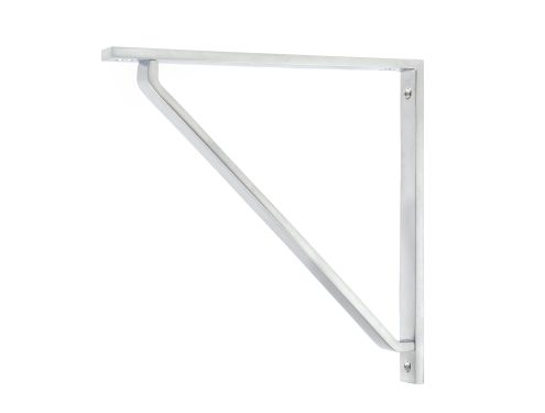 Click Here To Enlarge This Photo Of 51120 From the Anvil Satin Chrome Barton Shelf Bracket &lpar;200mm x 200mm&rpar;