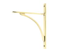 51126 From the Anvil Aged Brass Apperley Shelf Bracket &lpar;260mm x 200mm&rpar;