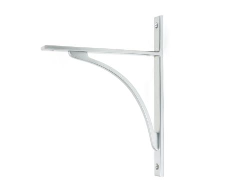Click Here To Enlarge This Photo Of 51130 From the Anvil Satin Chrome Apperley Shelf Bracket &lpar;260mm x 200mm&rpar;