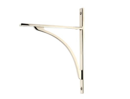 Click Here To Enlarge This Photo Of 51131 From the Anvil Polished Nickel Apperley Shelf Bracket &lpar;260mm x 200mm&rpar;