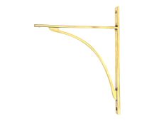 51136 From the Anvil Aged Brass Apperley Shelf Bracket &lpar;314mm x 250mm&rpar;