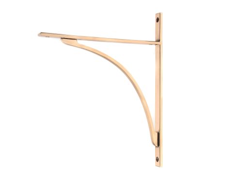Click Here To Enlarge This Photo Of 51143 From the Anvil Polished Bronze Apperley Shelf Bracket &lpar;314mm x 250mm&rpar;