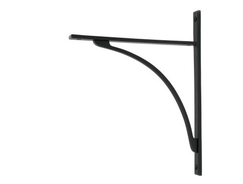 Click Here To Enlarge This Photo Of 51144 From the Anvil Matt Black Apperley Shelf Bracket &lpar;314mm x 250mm&rpar;