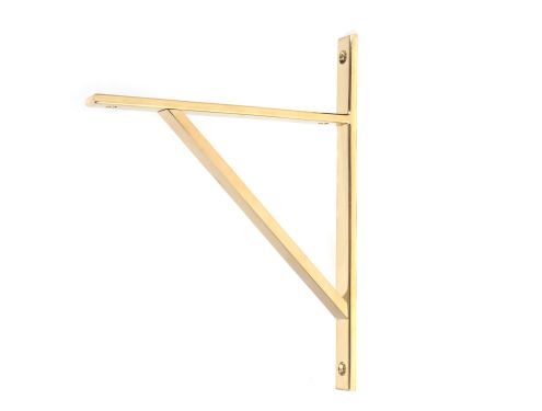 Click Here To Enlarge This Photo Of 51145 From the Anvil Polished Brass Chalfont Shelf Bracket &lpar;260mm x 200mm&rpar;