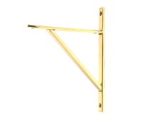 51146 From the Anvil Aged Brass Chalfont Shelf Bracket &lpar;260mm x 200mm&rpar;