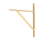 51147 From the Anvil Satin Brass Chalfont Shelf Bracket &lpar;260mm x 200mm&rpar;
