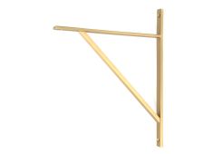 51157 From the Anvil Satin Brass Chalfont Shelf Bracket &lpar;314mm x 250mm&rpar;